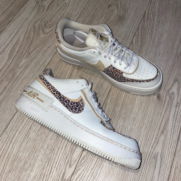Nike Wmns Air Force 1 Shadow 'Leopard' - Picture 1 of 10